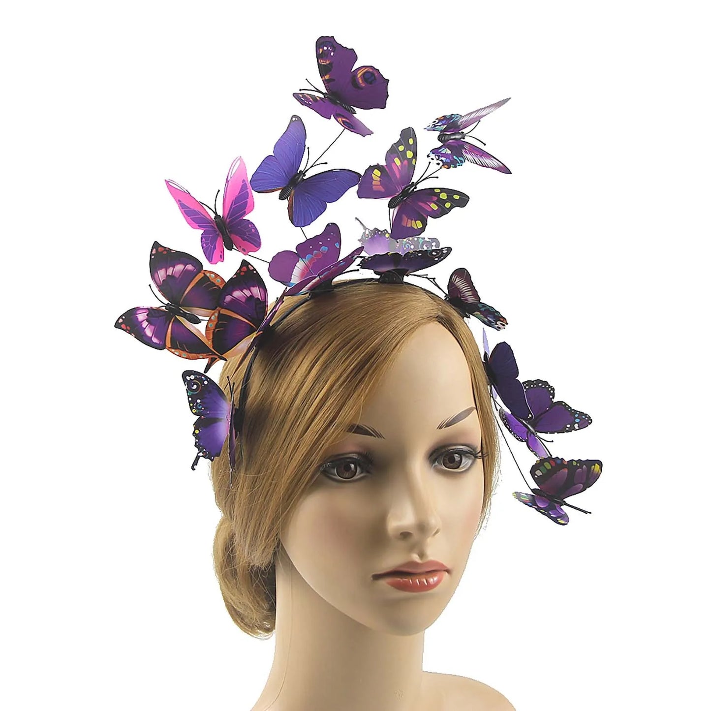 Butterfly Fascinator Hat Festival Costume Butterfly Headband Women