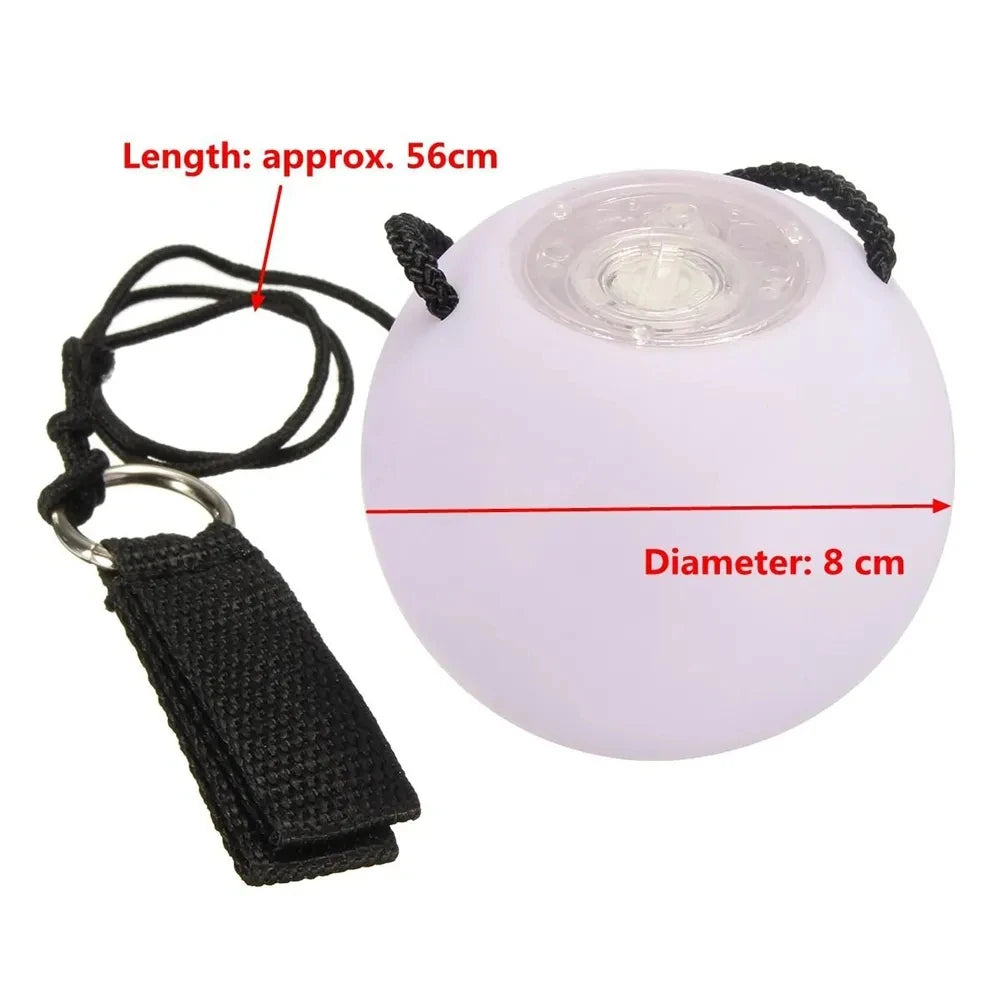 LED POI ball luminous belly dance throwing ball yoga exercise props