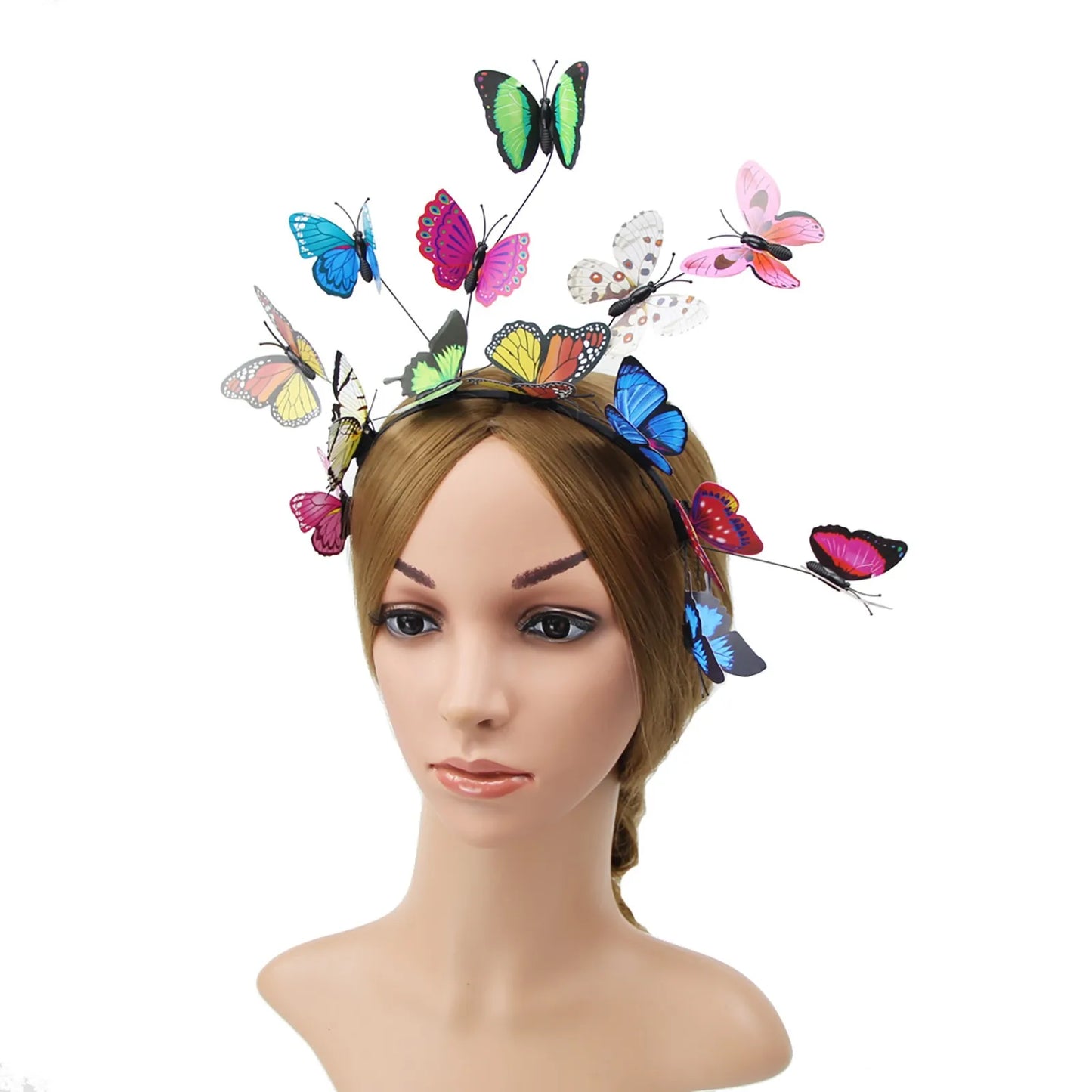 Butterfly Fascinator Hat Festival Costume Butterfly Headband Women