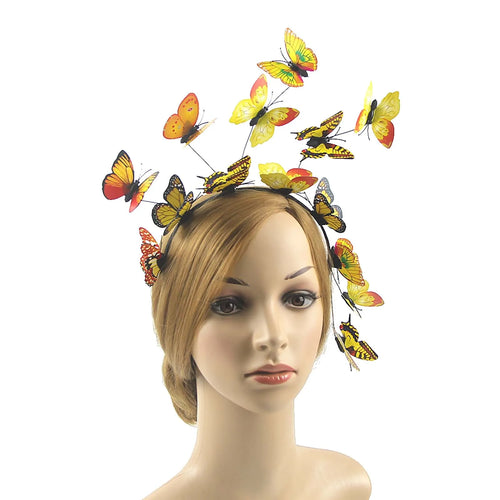 Butterfly Fascinator Hat Festival Costume Butterfly Headband Women