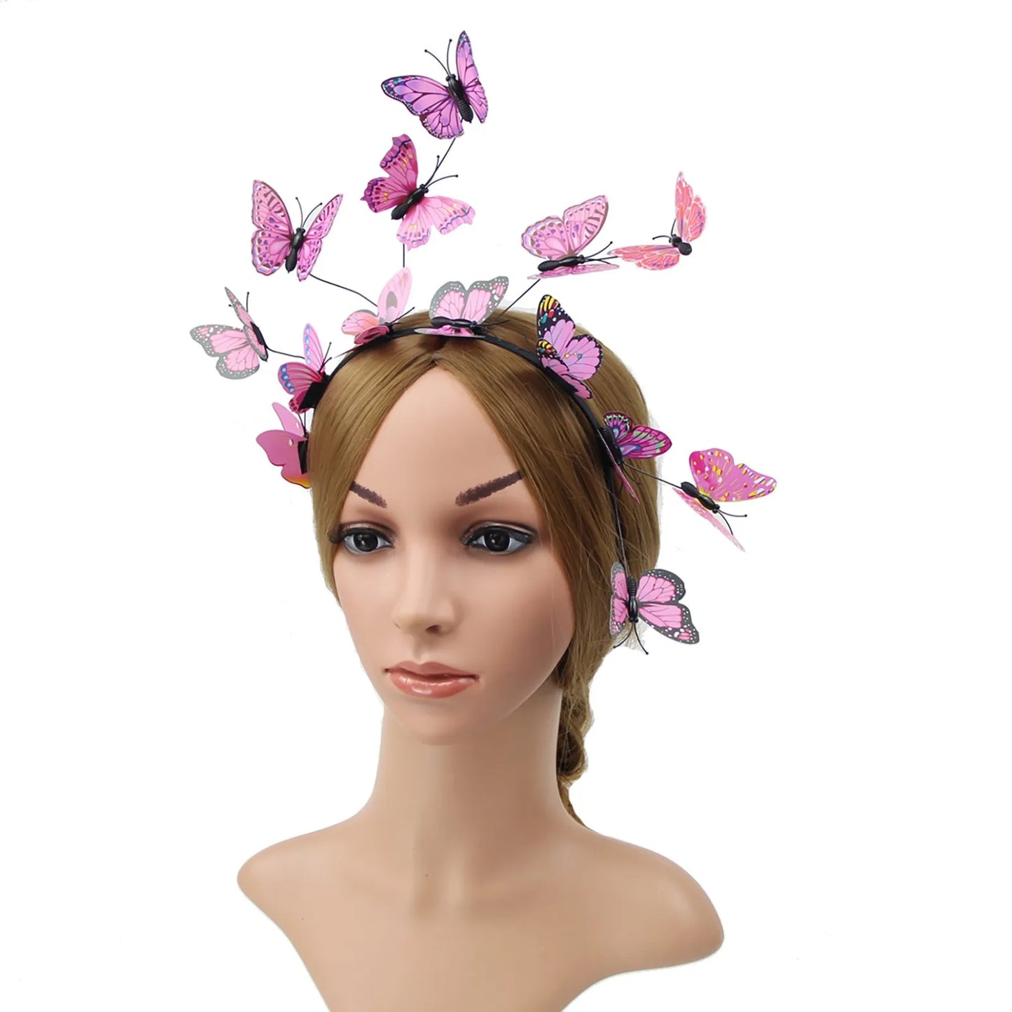 Butterfly Fascinator Hat Festival Costume Butterfly Headband Women