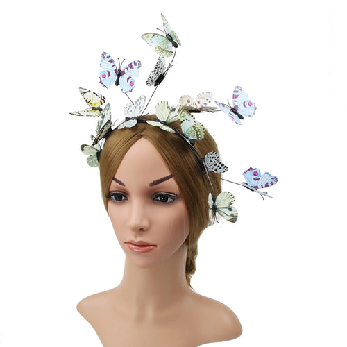 Butterfly Fascinator Hat Festival Costume Butterfly Headband Women