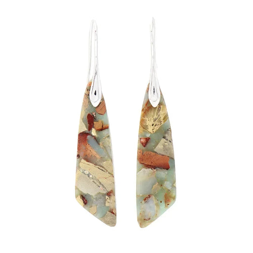 Luxury Earrings for Women Bohemian Emperor Stone Droplet Pendant